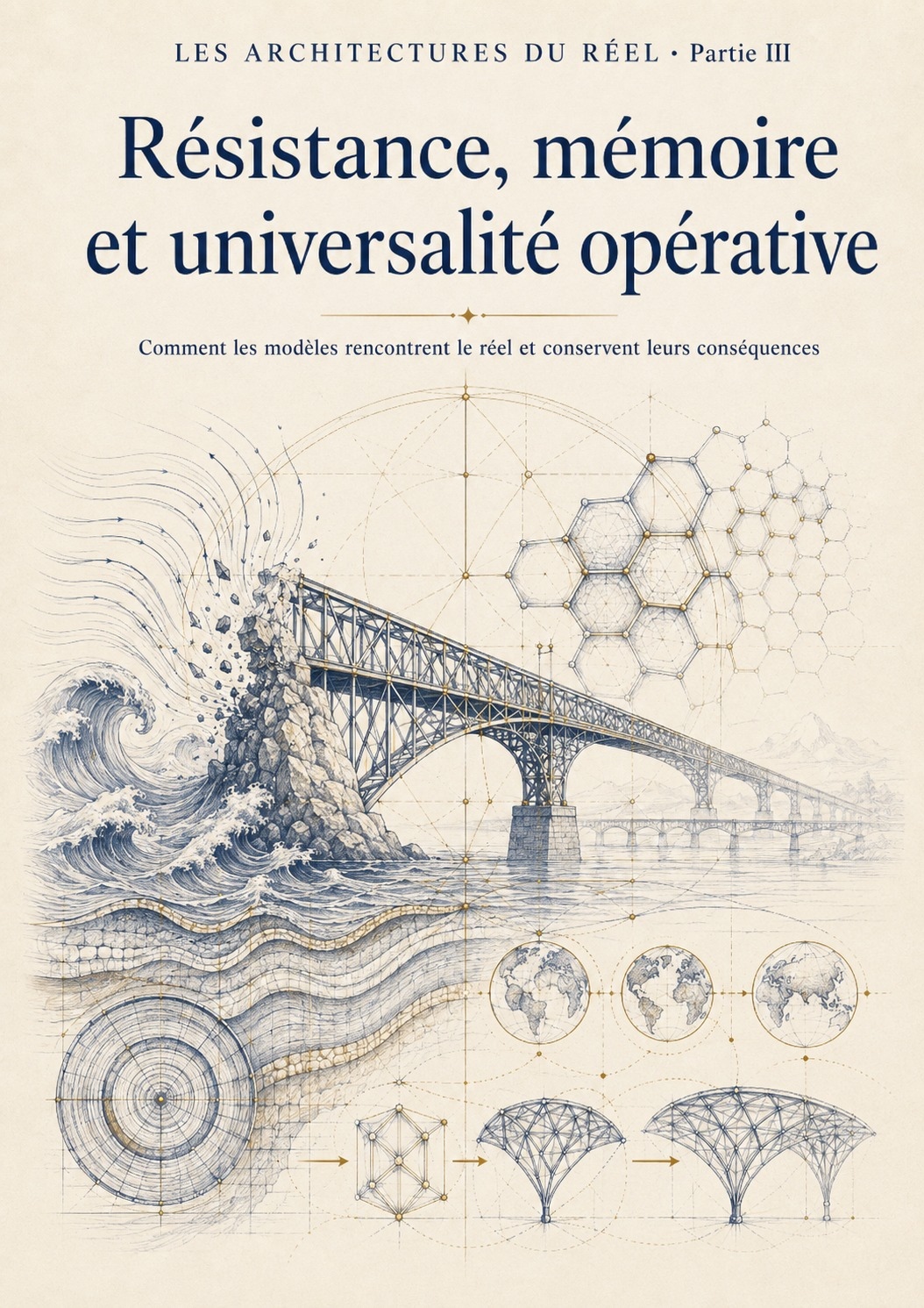 Les Architectures du réel, Partie III Couverture illustrée de la Partie III des Architectures du réel